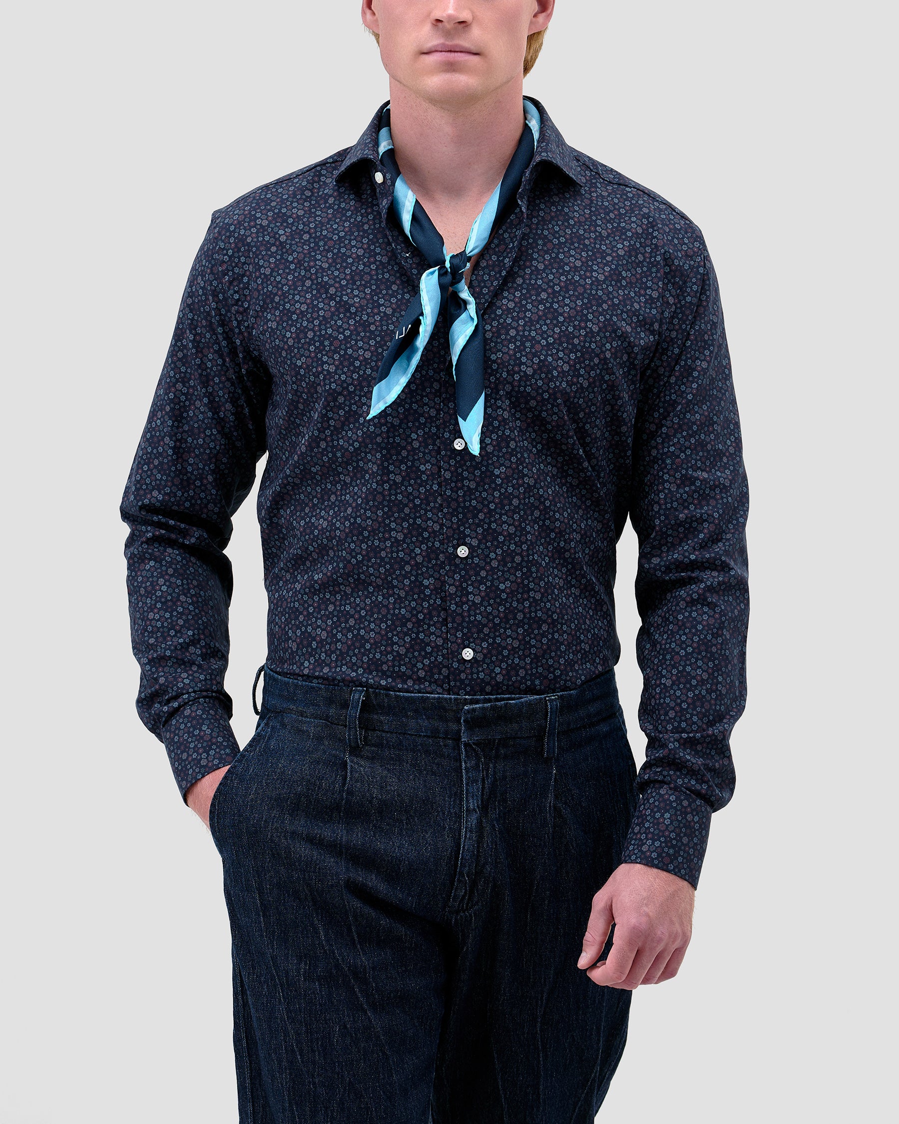 Foulard Disegno Firenze Twill Stampata