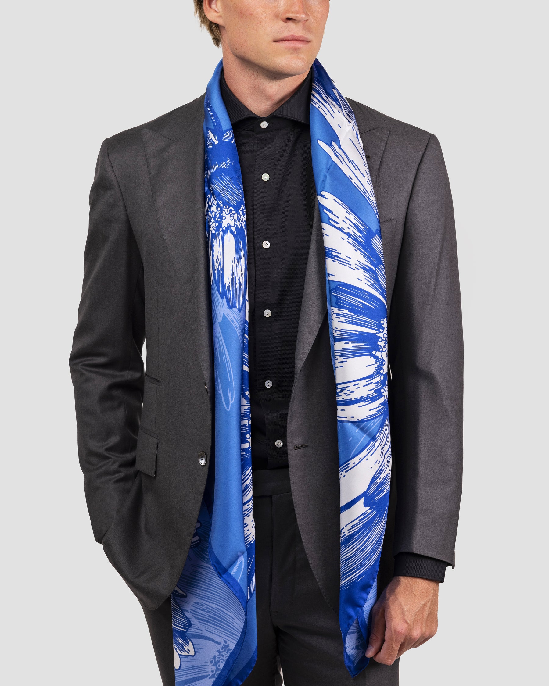 Sciarpa Floreale Twill Stampa