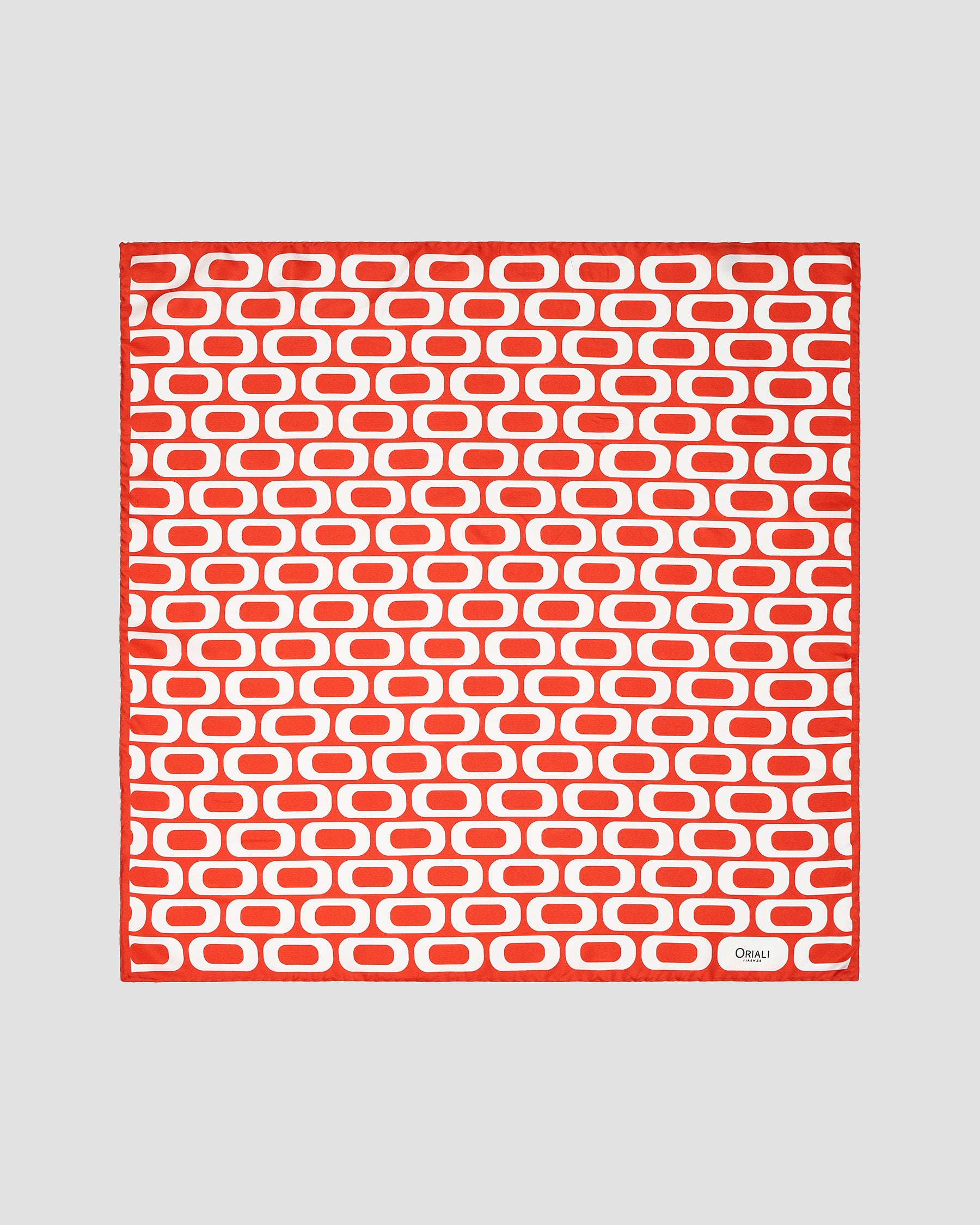 Foulard Disegno Optical Twill Stampata