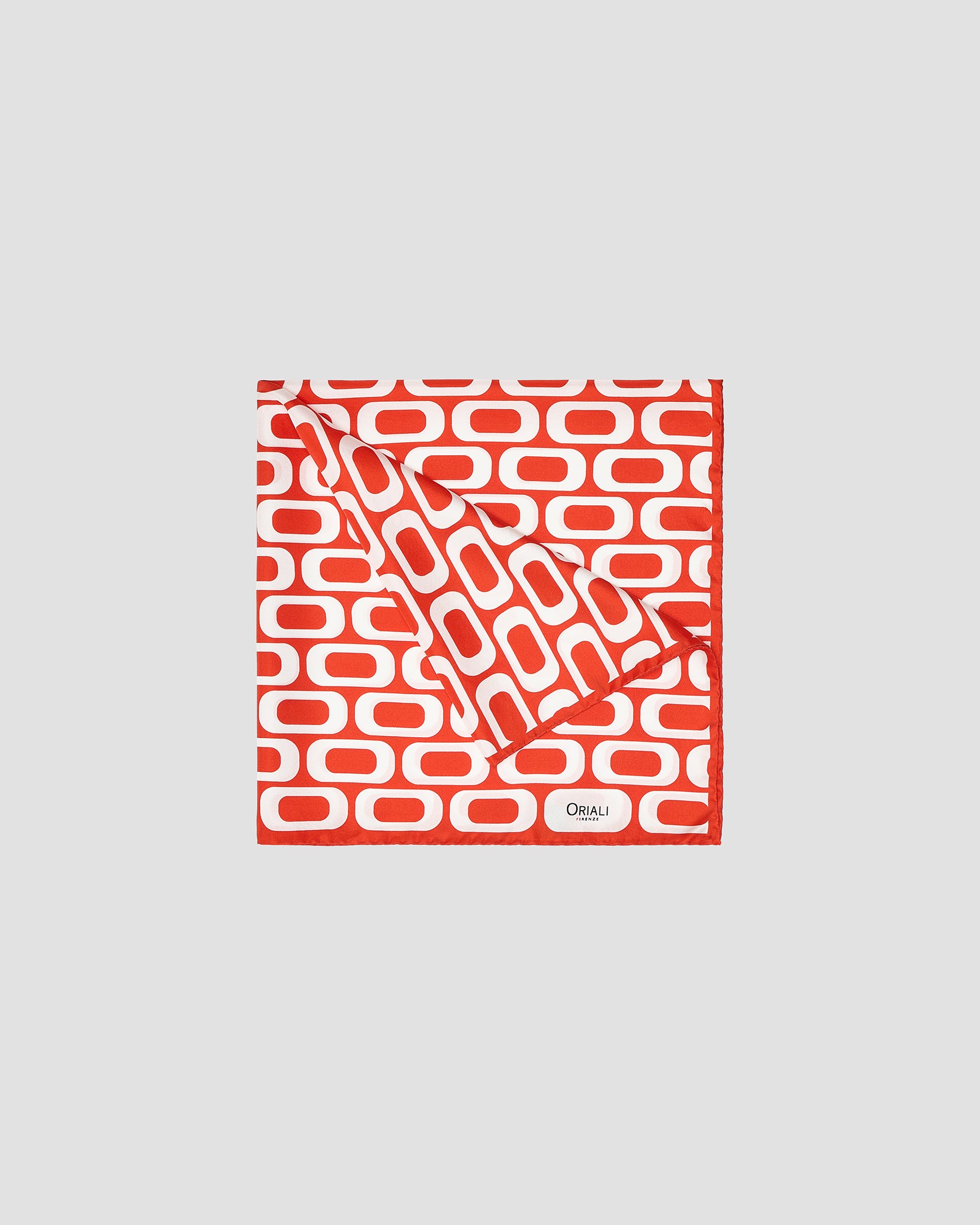 Foulard Disegno Optical Twill Stampata