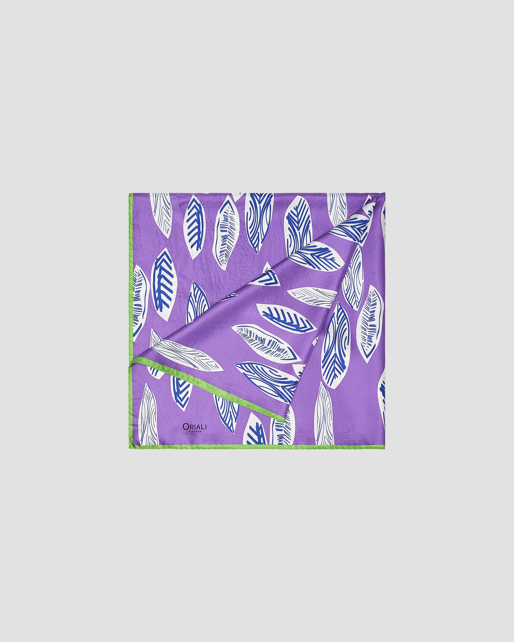 Foulard Floreale Twill Stampata