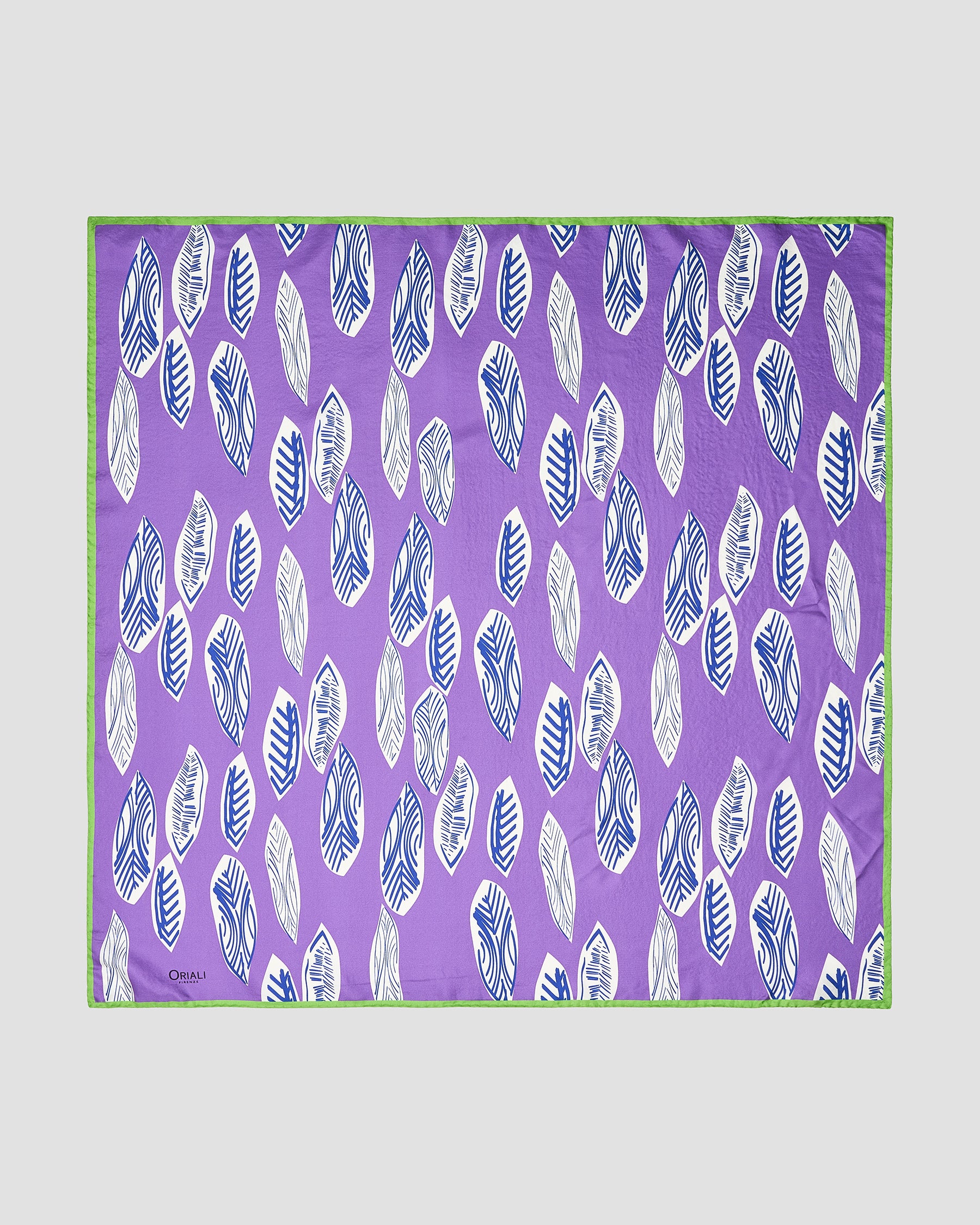 Foulard Floreale Twill Stampata