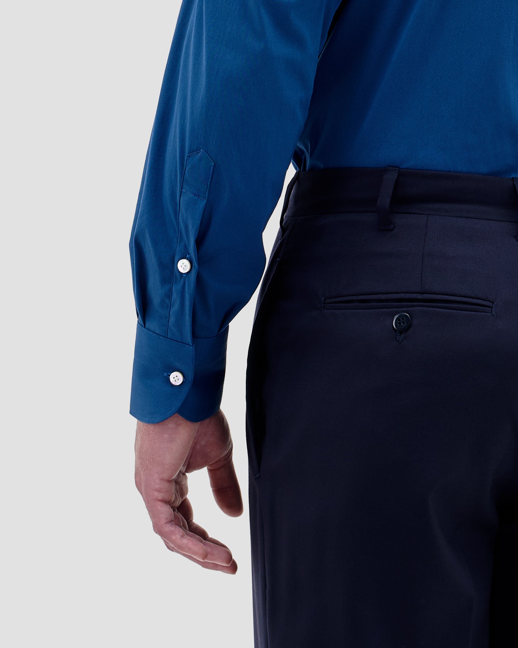 Camicia Unita Royal Blu Stretch