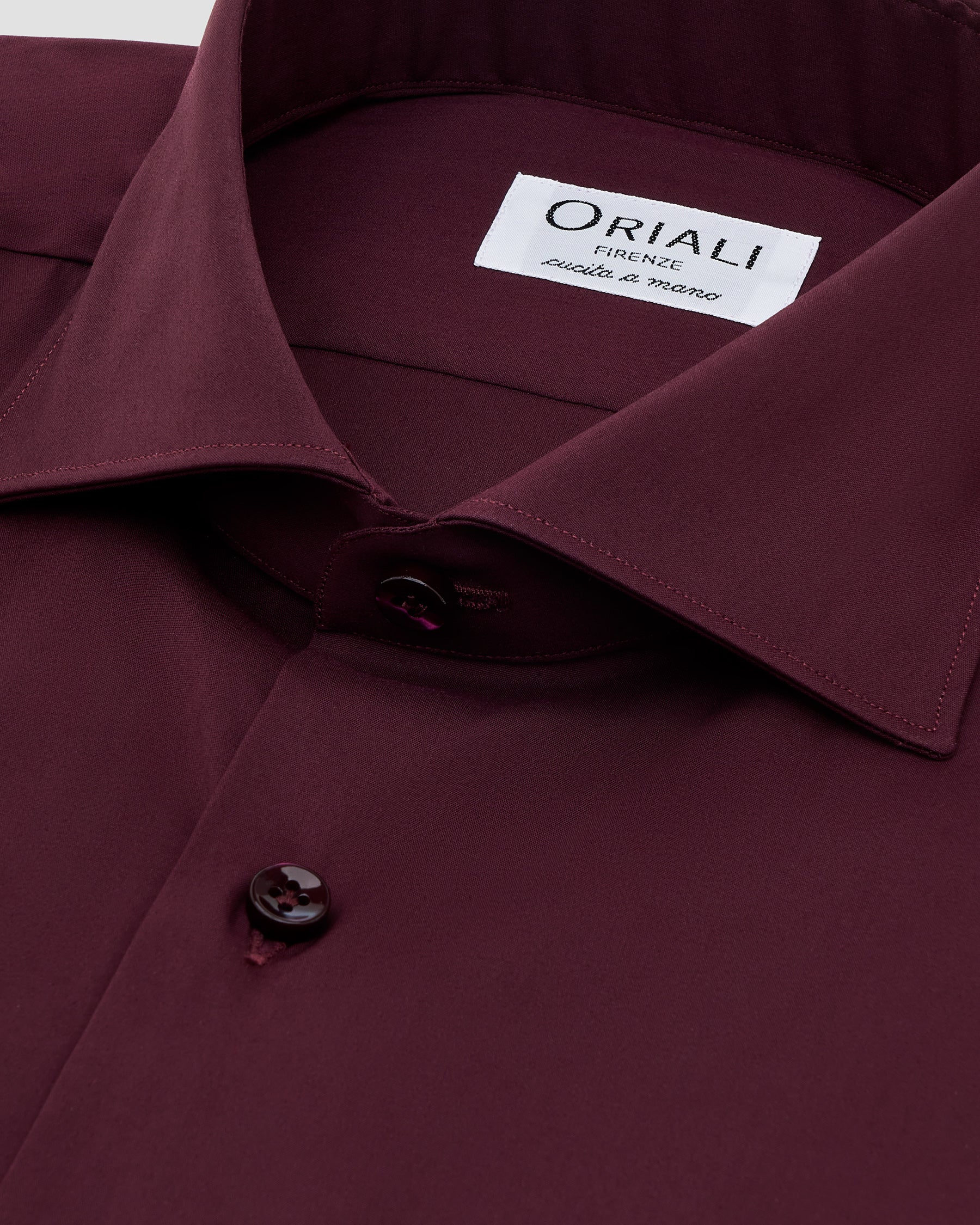 Camicia Unita Bordò Stretch
