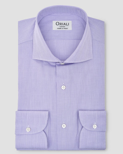 Camicia a Quadri Piccoli Signature Popeline