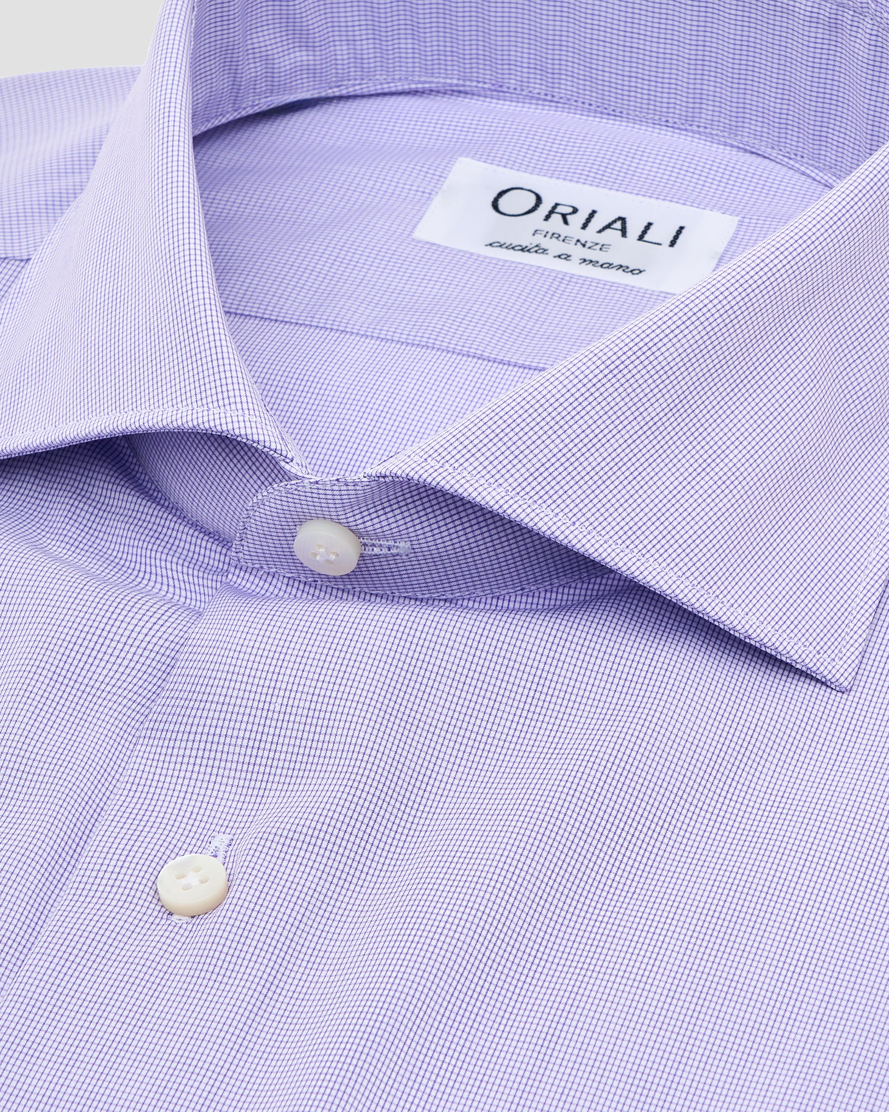Camicia a Quadri Piccoli Signature Popeline