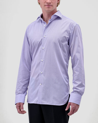 Camicia a Quadri Piccoli Signature Popeline