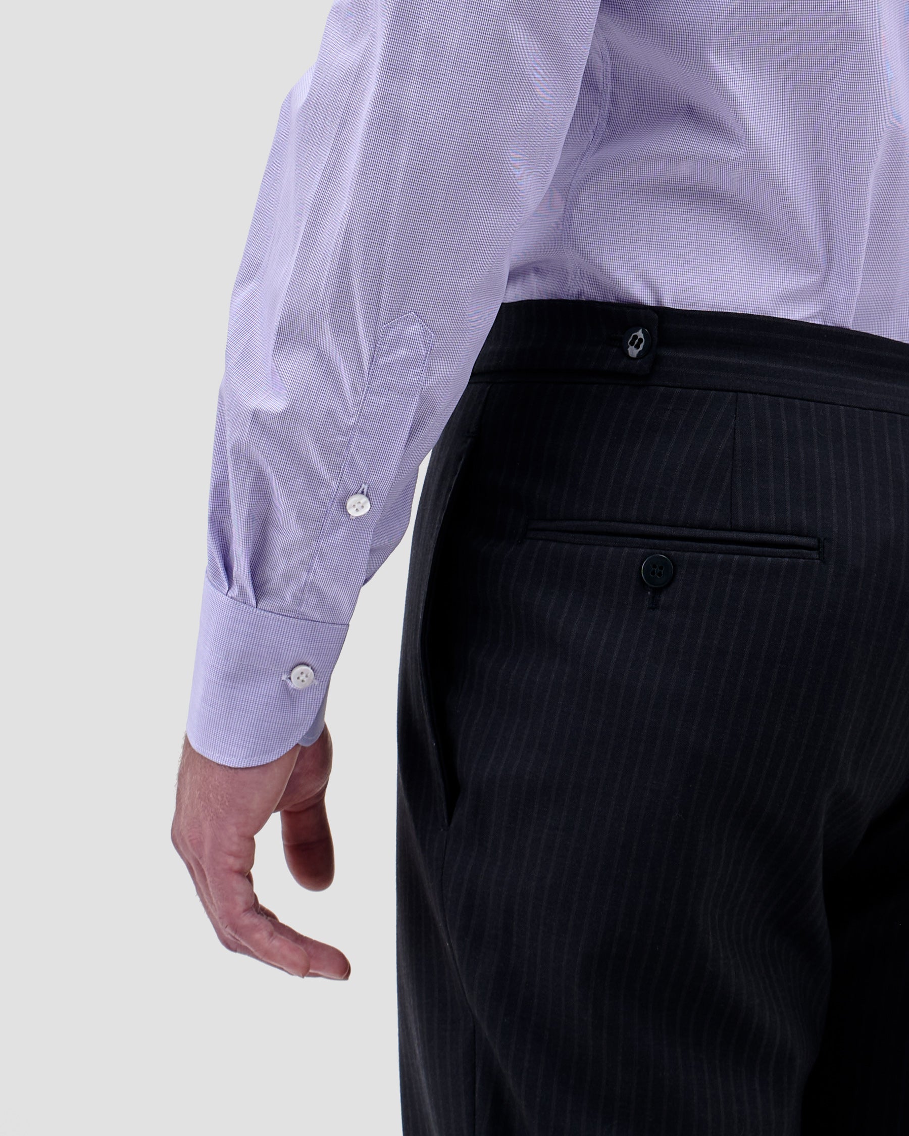 Camicia a Quadri Piccoli Signature Popeline