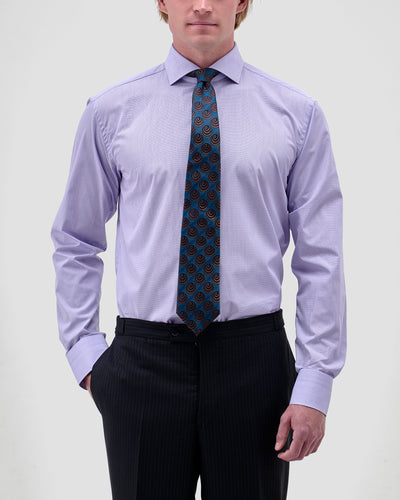 Camicia a Quadri Piccoli Signature Popeline