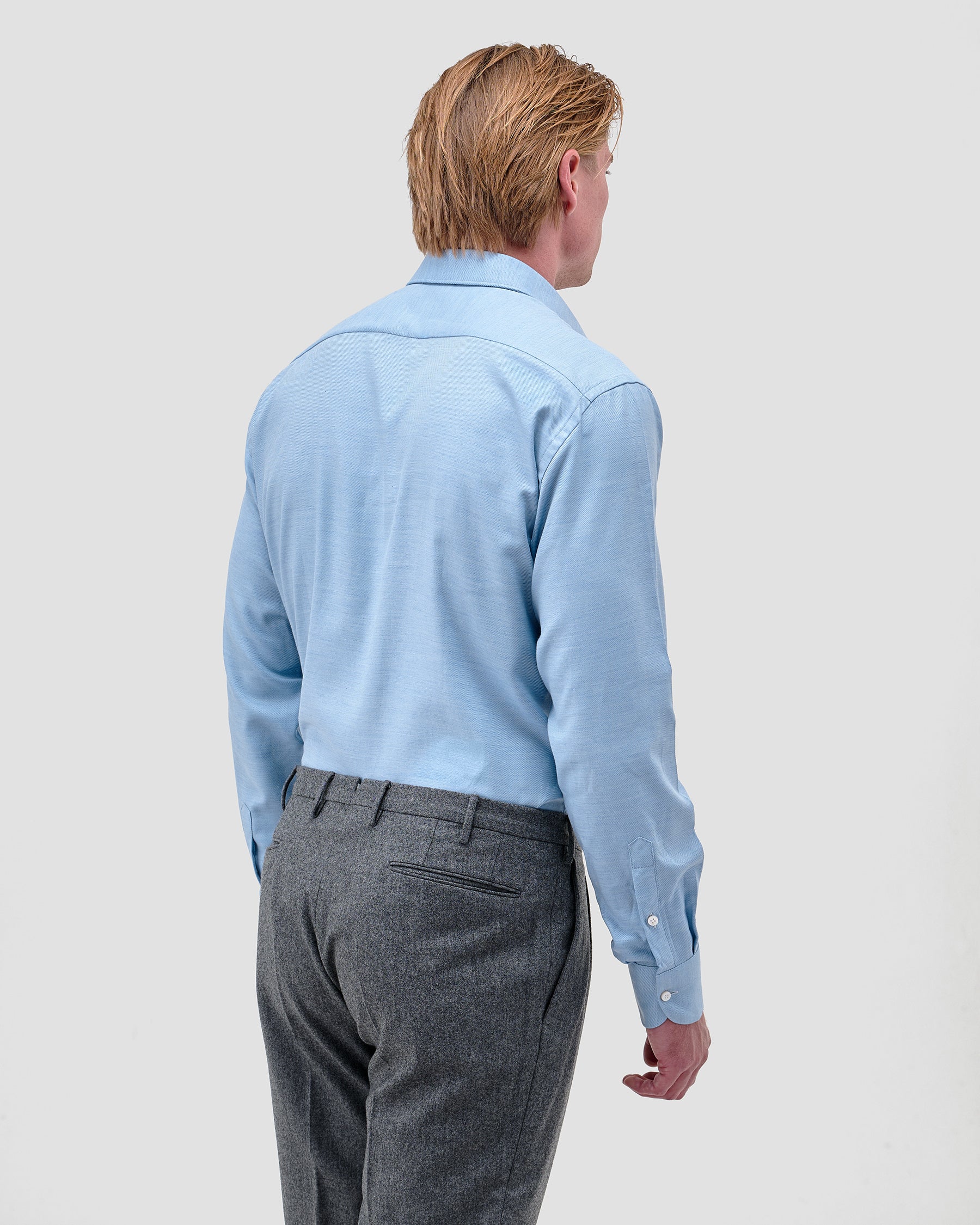 Camicia di Flanella Celeste