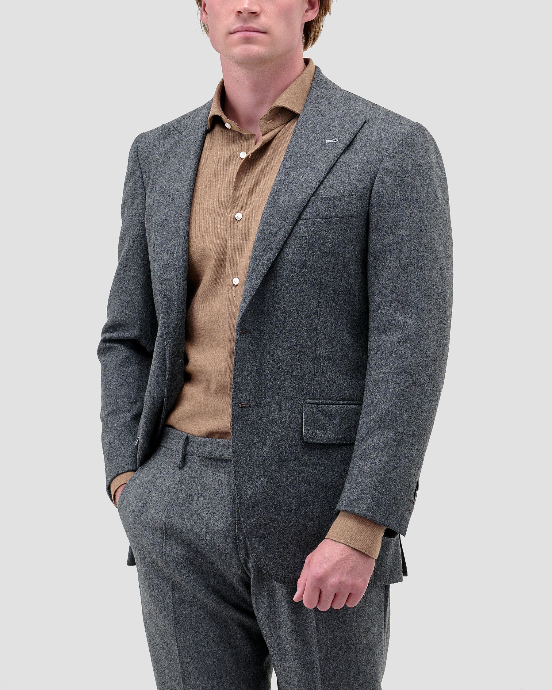 Camicia Unita di Flanella