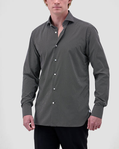 Camicia Stampa Pois Piccoli Popeline