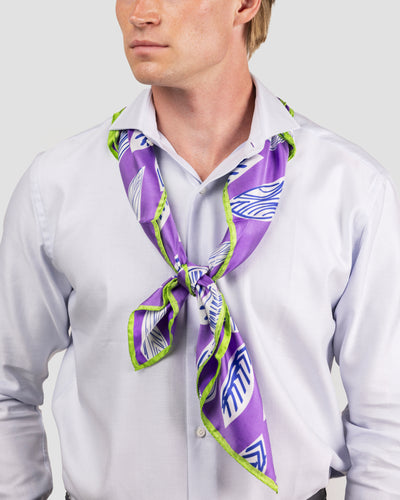 Printed Twill Floral Scarf