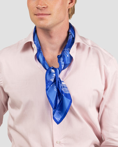 Printed Twill Floral Scarf