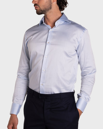 Light Blue Twill Shirt