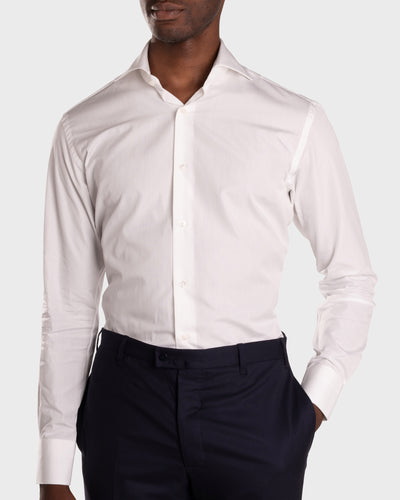 White Ivory Twill Shirt