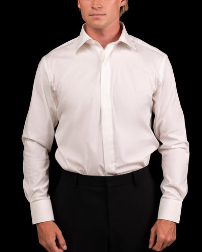 Signature Twill White Shirt