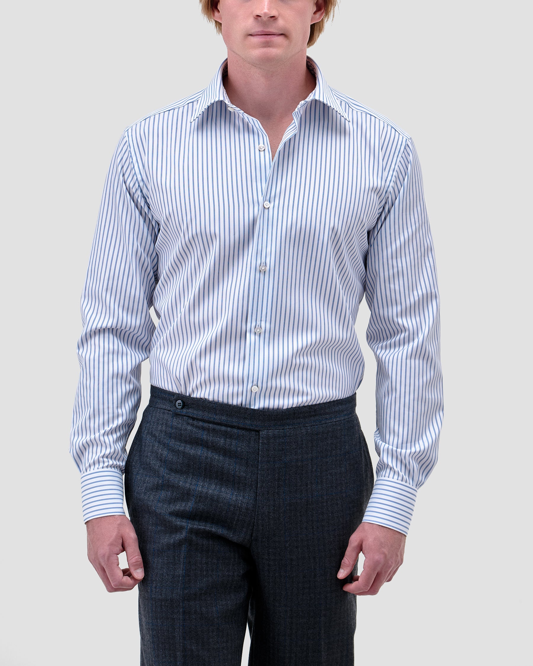 Camicia A Righe Signature Twill