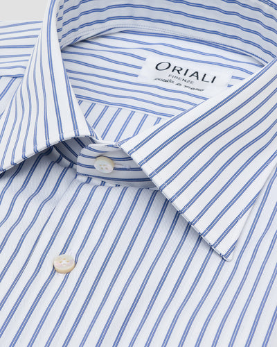 Camicia A Righe Signature Twill