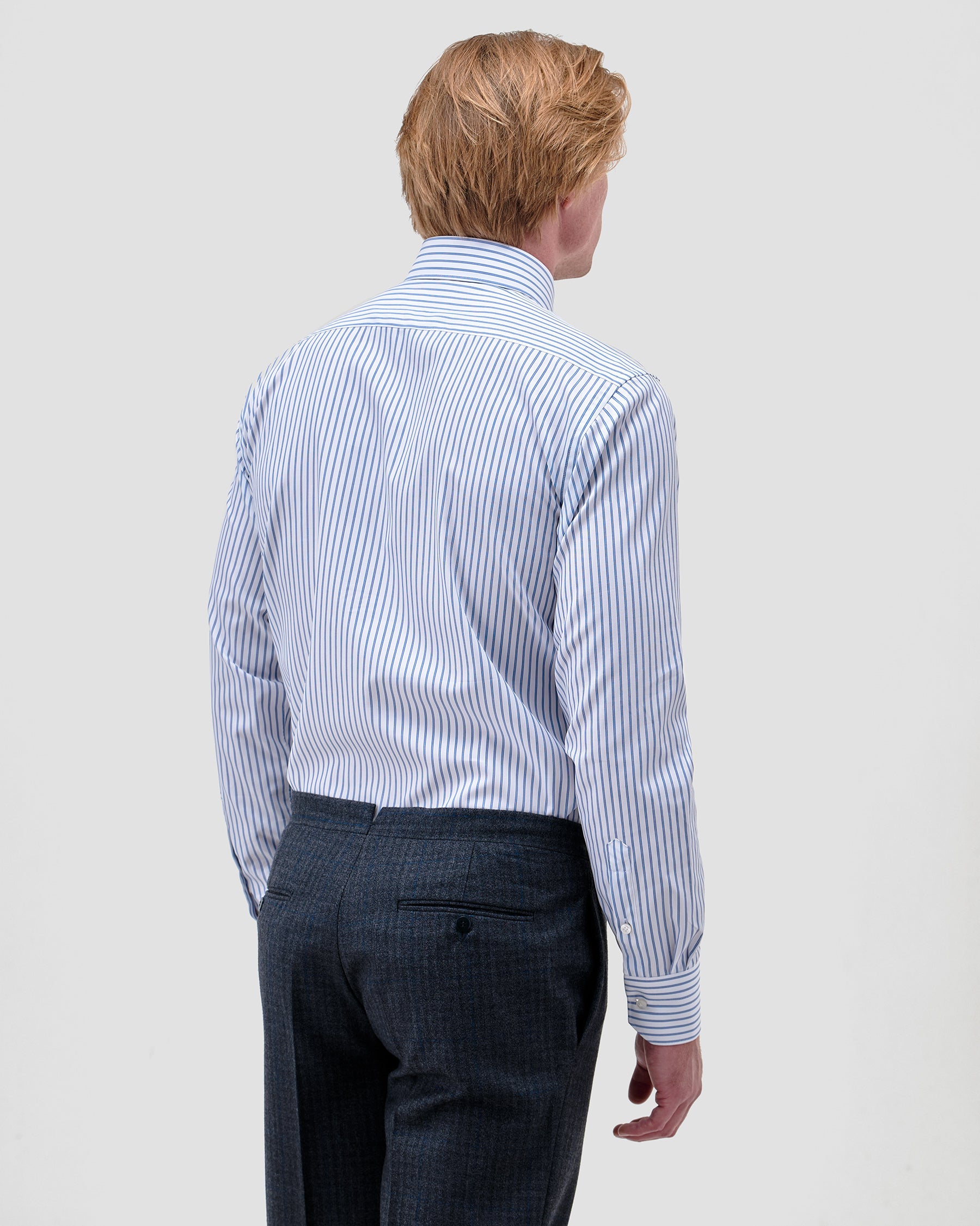 Camicia A Righe Signature Twill