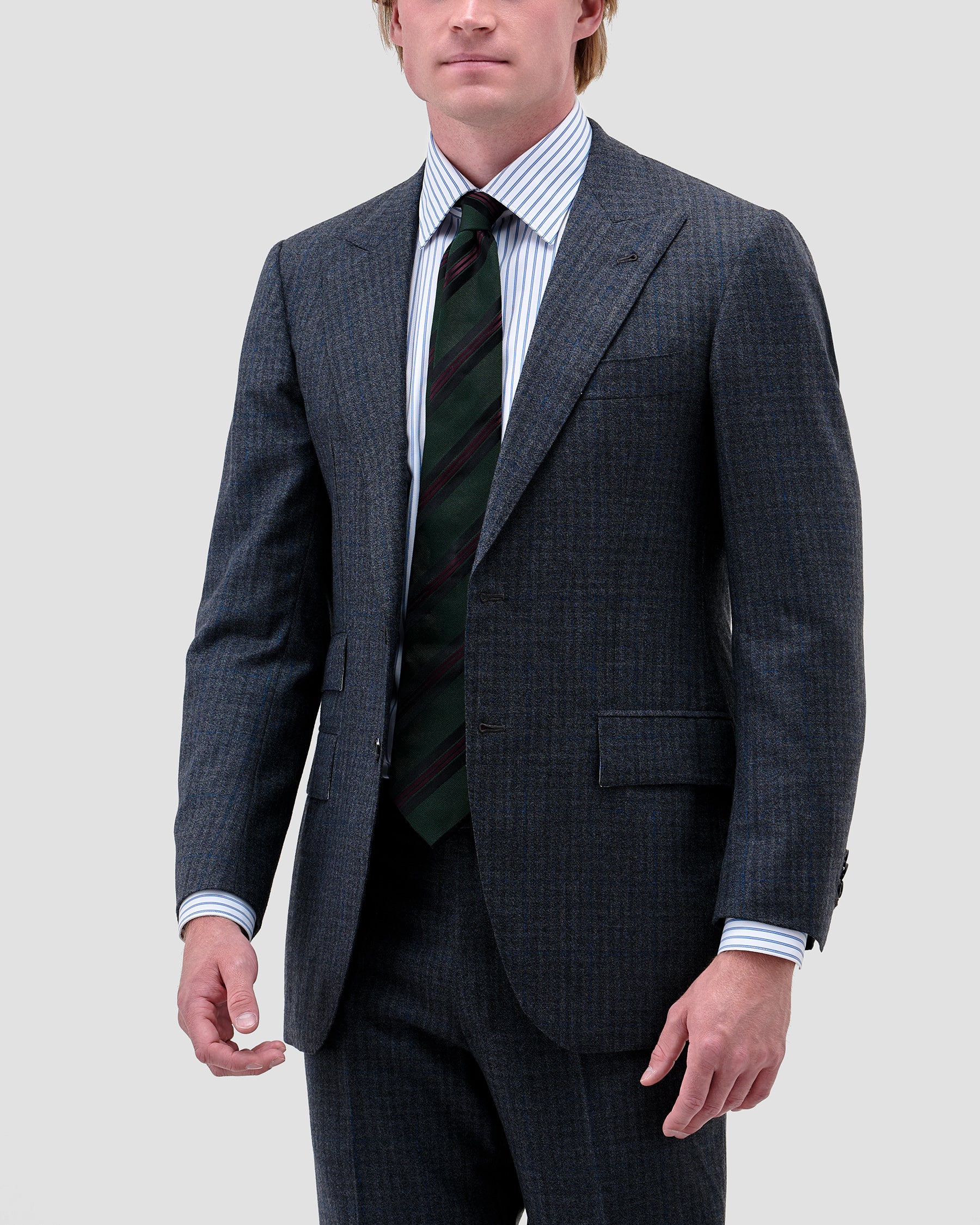 Camicia A Righe Signature Twill