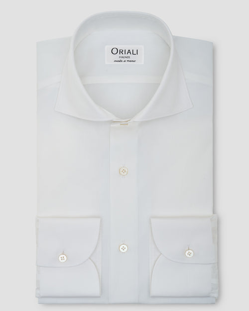 Camicia  Bianca Twill  Piquet