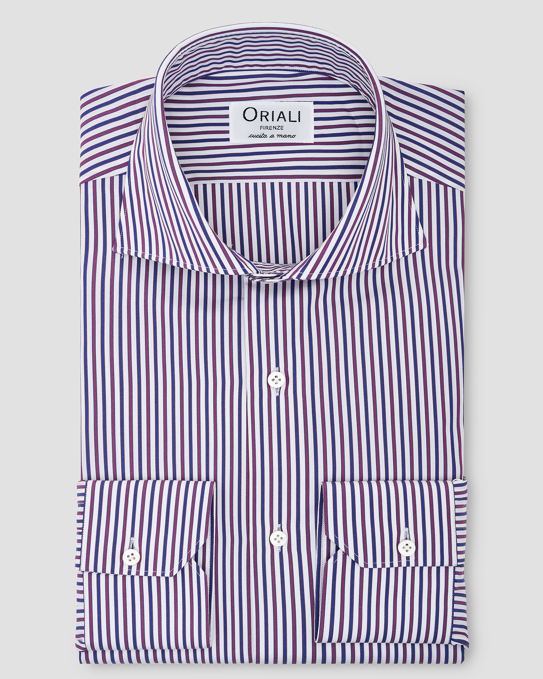 Camicie A Righe Signature Popeline