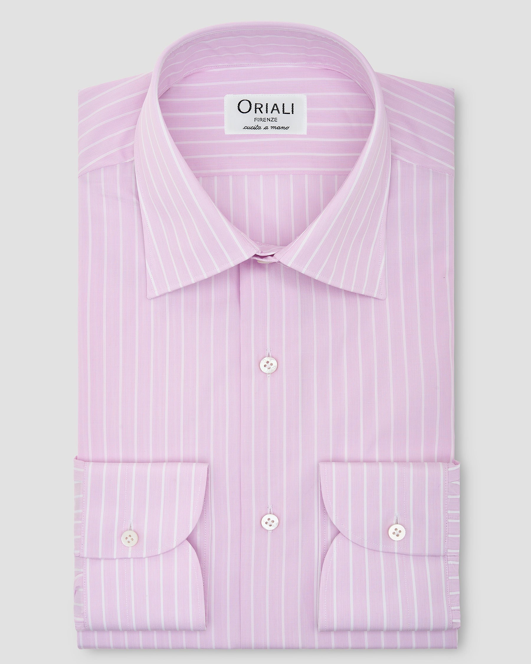 Camicia A Righe  Popeline