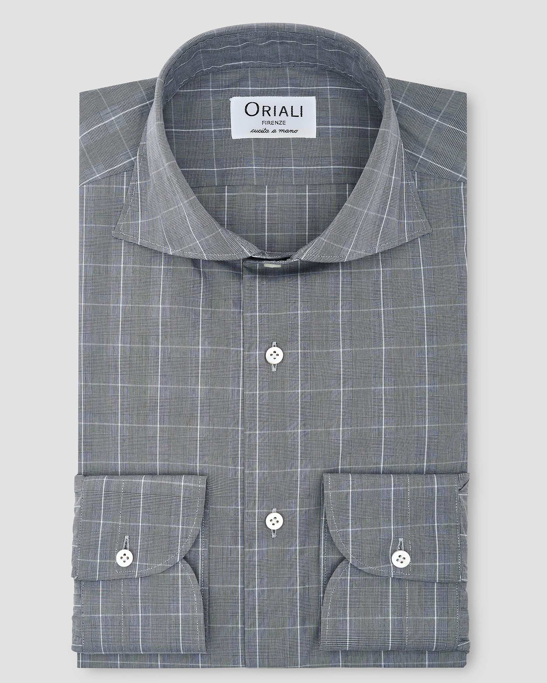Camicia Quadri Signature Popeline