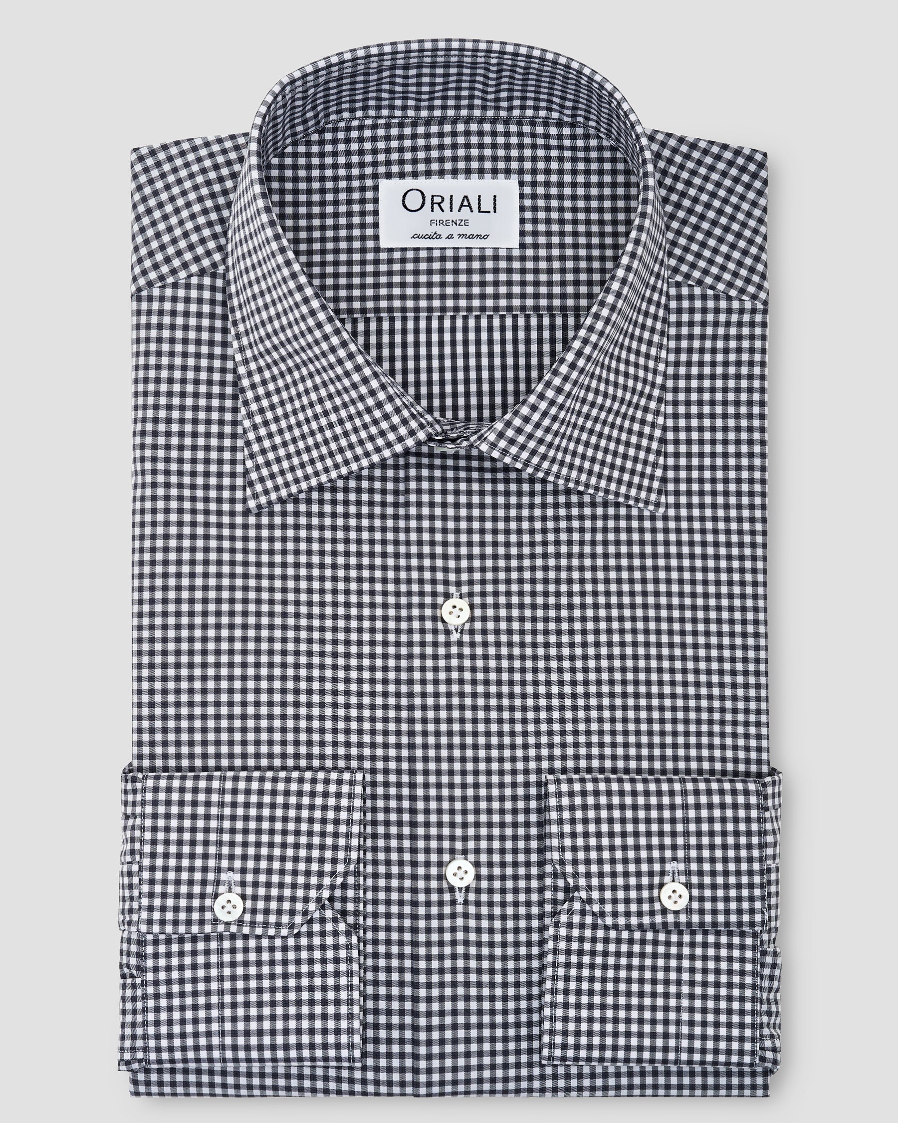 Camicia Quadretti Twill