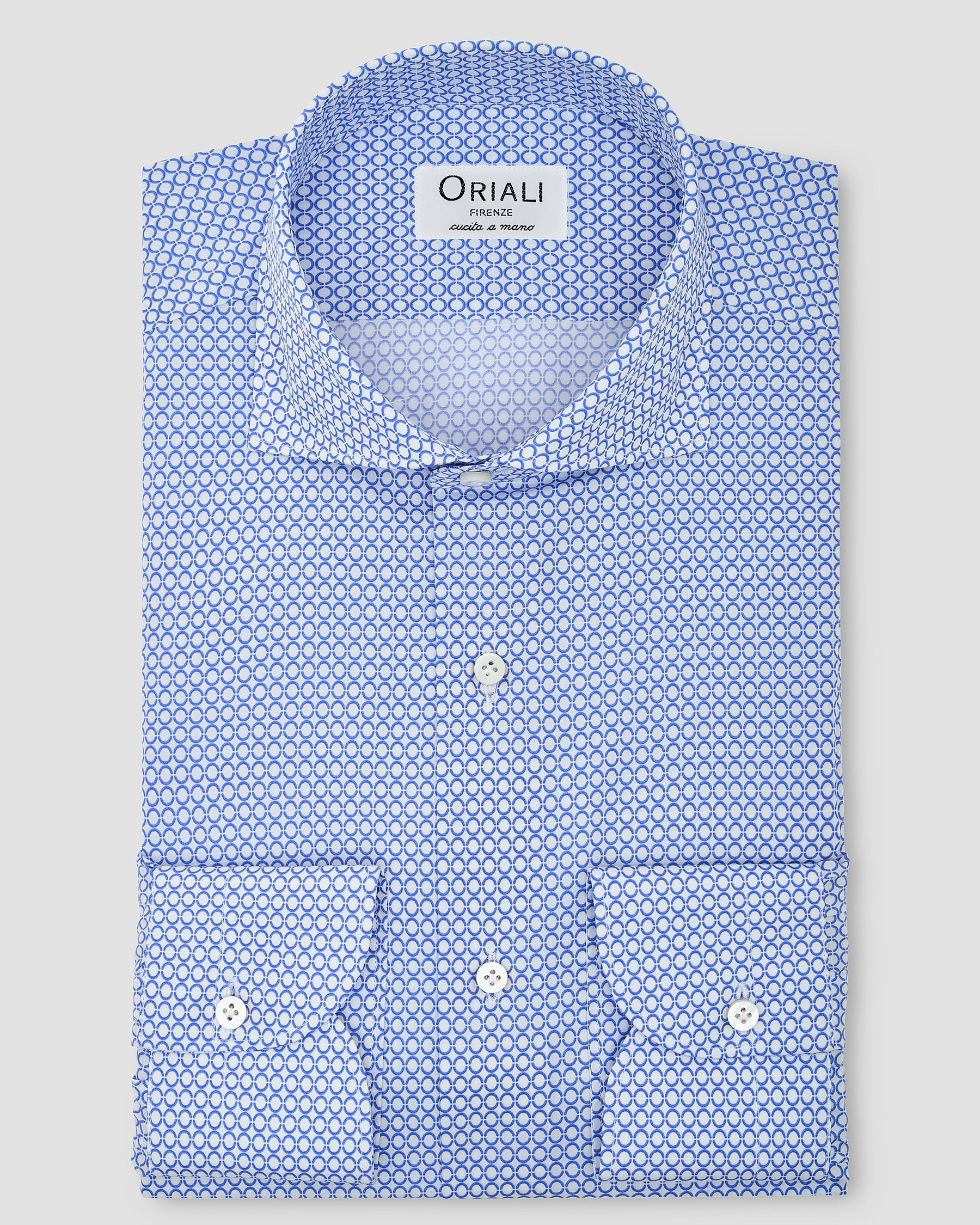 Camicia Stampa Optical Popeline