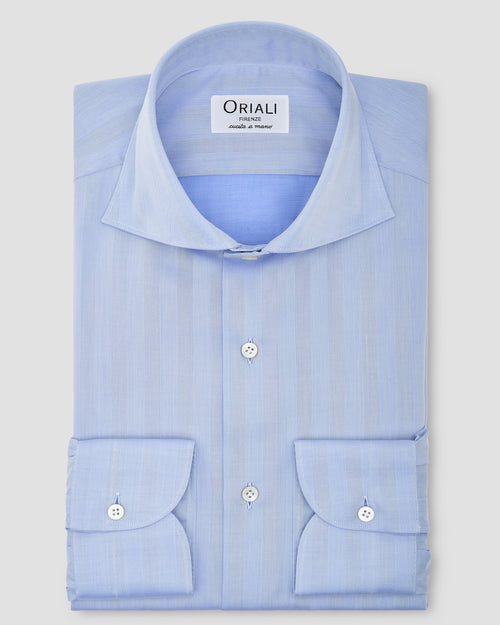 Camicia Azzurro Chiaro Twill