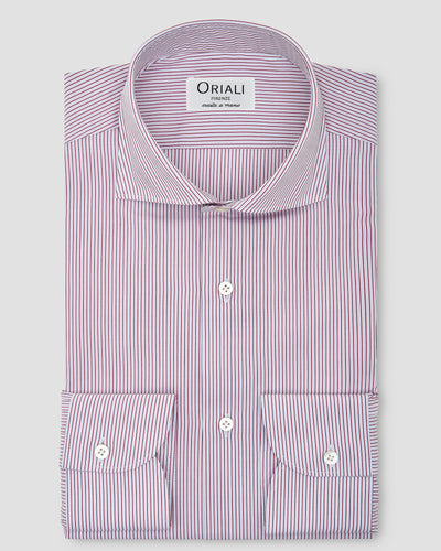 Classic Striped Poplin Shirt