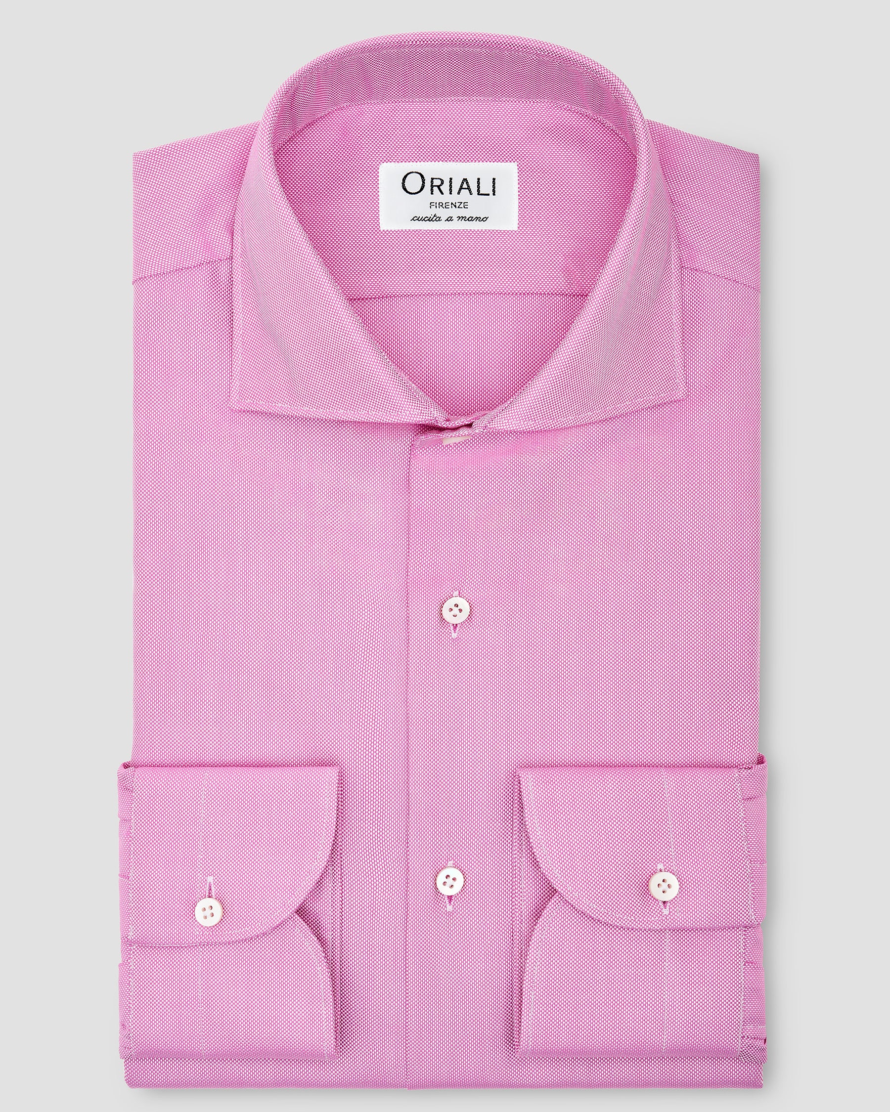 Camicia Unita Lilla Medio Oxford