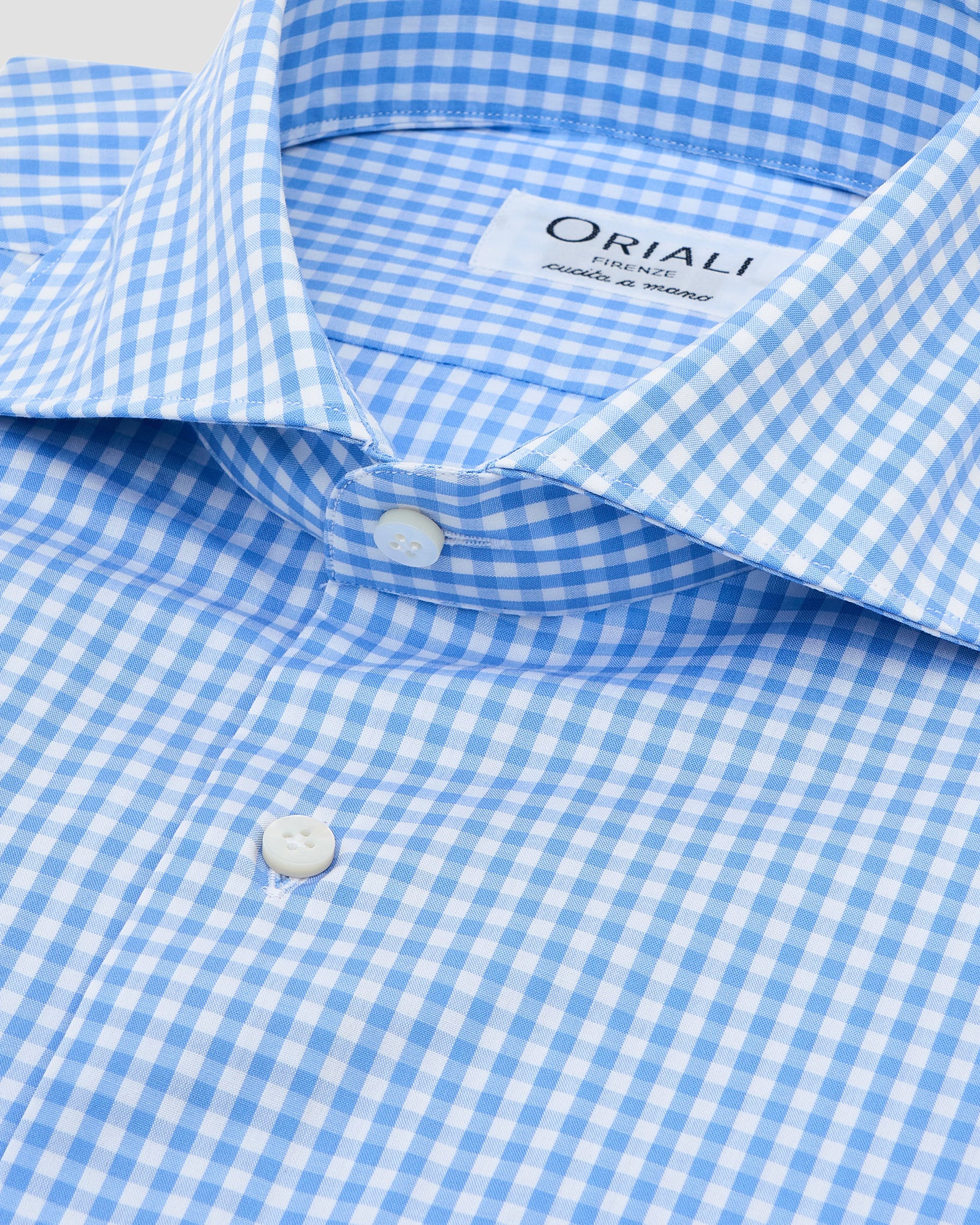 Camicia A Quadri Popeline
