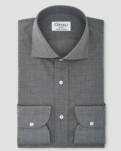 Medium Grey Check Shirt