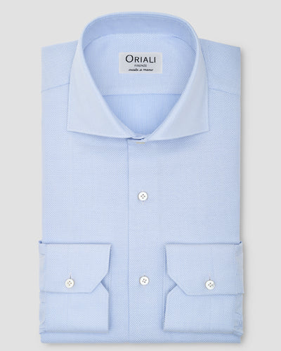 Camicia Unita Celeste Oxford