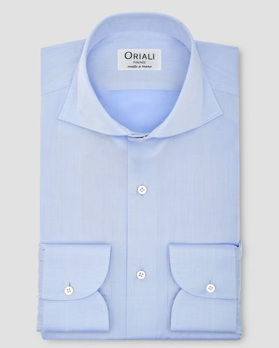 Signature Twill Medium Light Blue Shirt