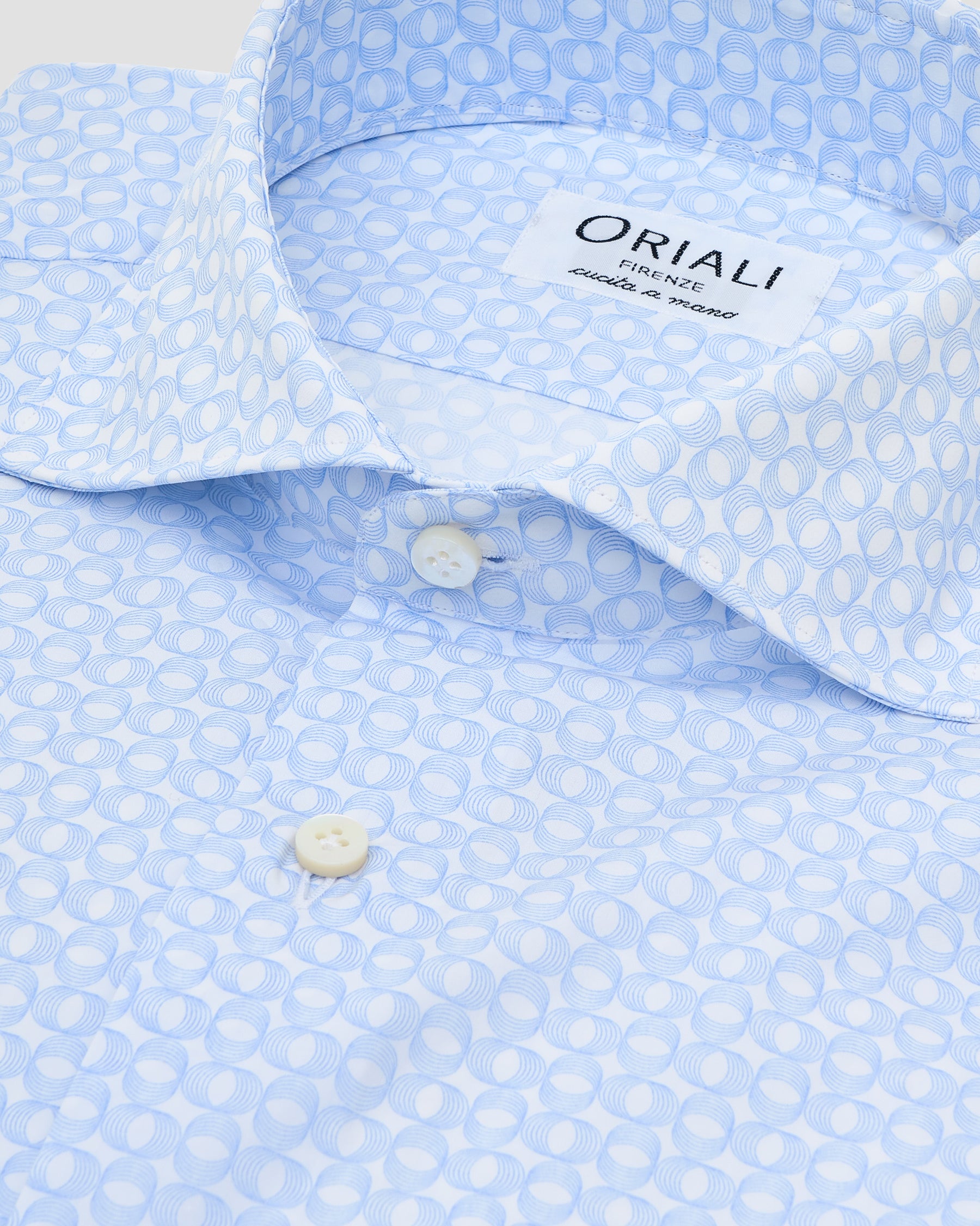 Camicia Stampa Optical Popeline