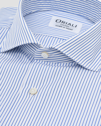 Striped Poplin Shirt