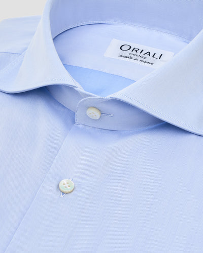 Signature Twill Medium Light Blue Shirt