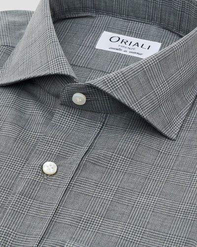 Medium Grey Check Shirt