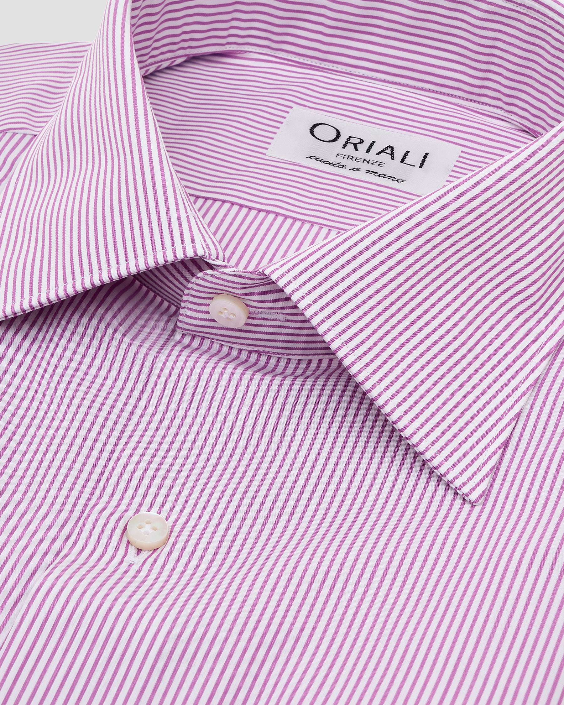 Camicia A Righe Signature Popeline
