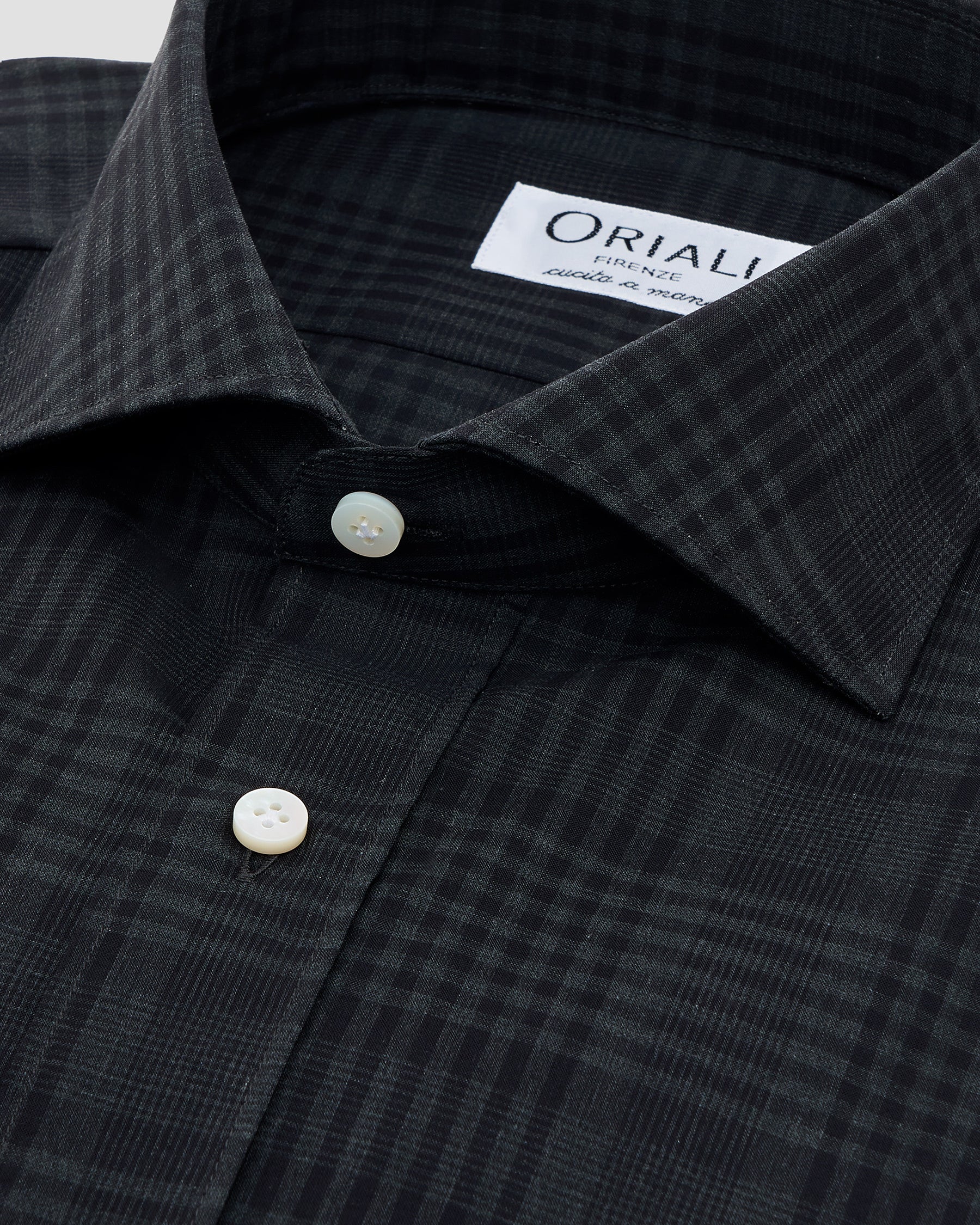 Camicia Quadri Nero e Grigio