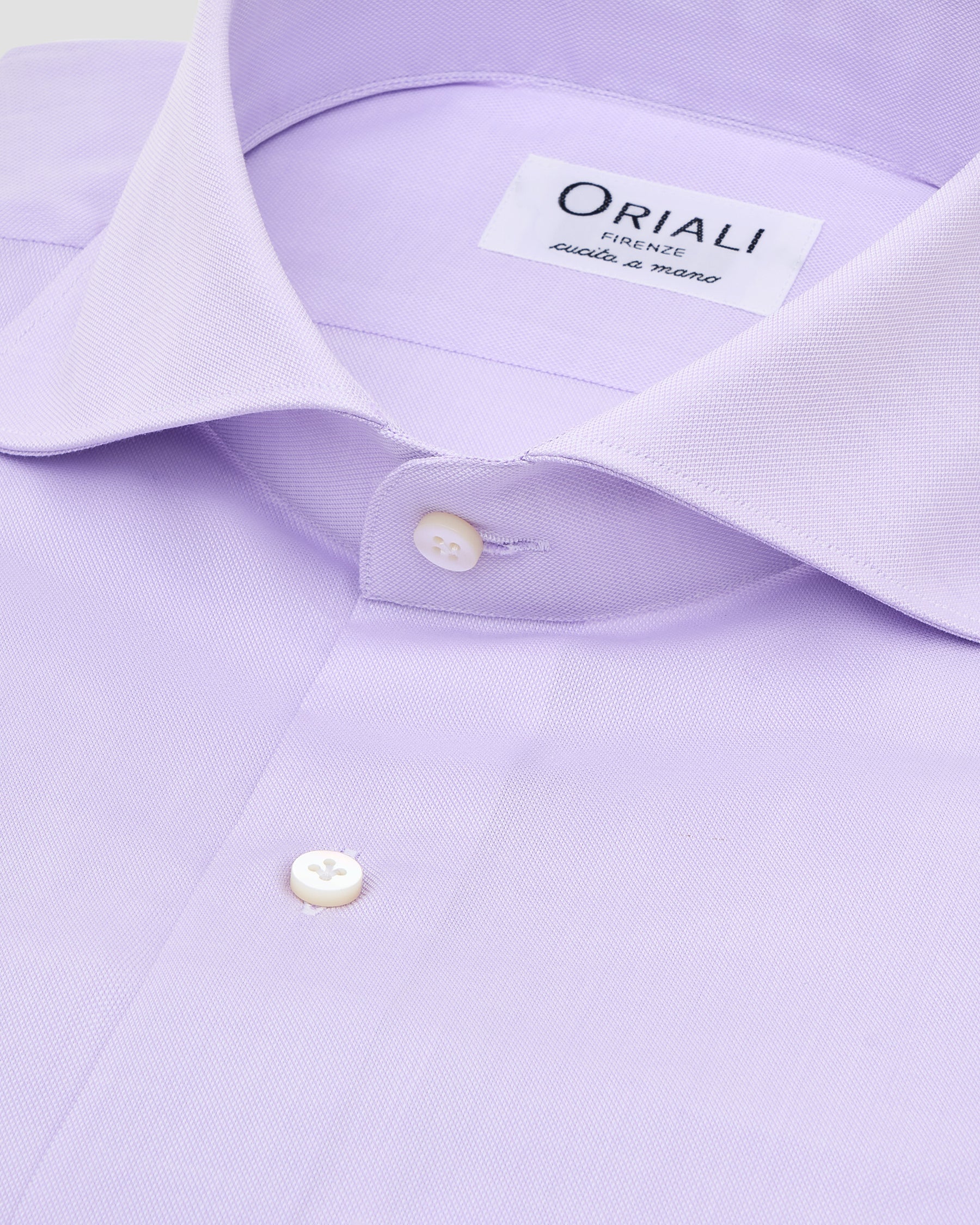 Camicia Lilla Chiaro Oxford