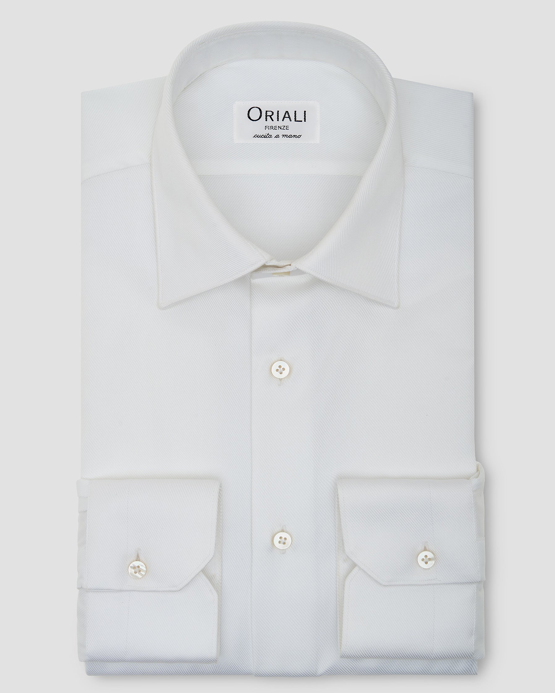 Camicia Bianca Signature Twill