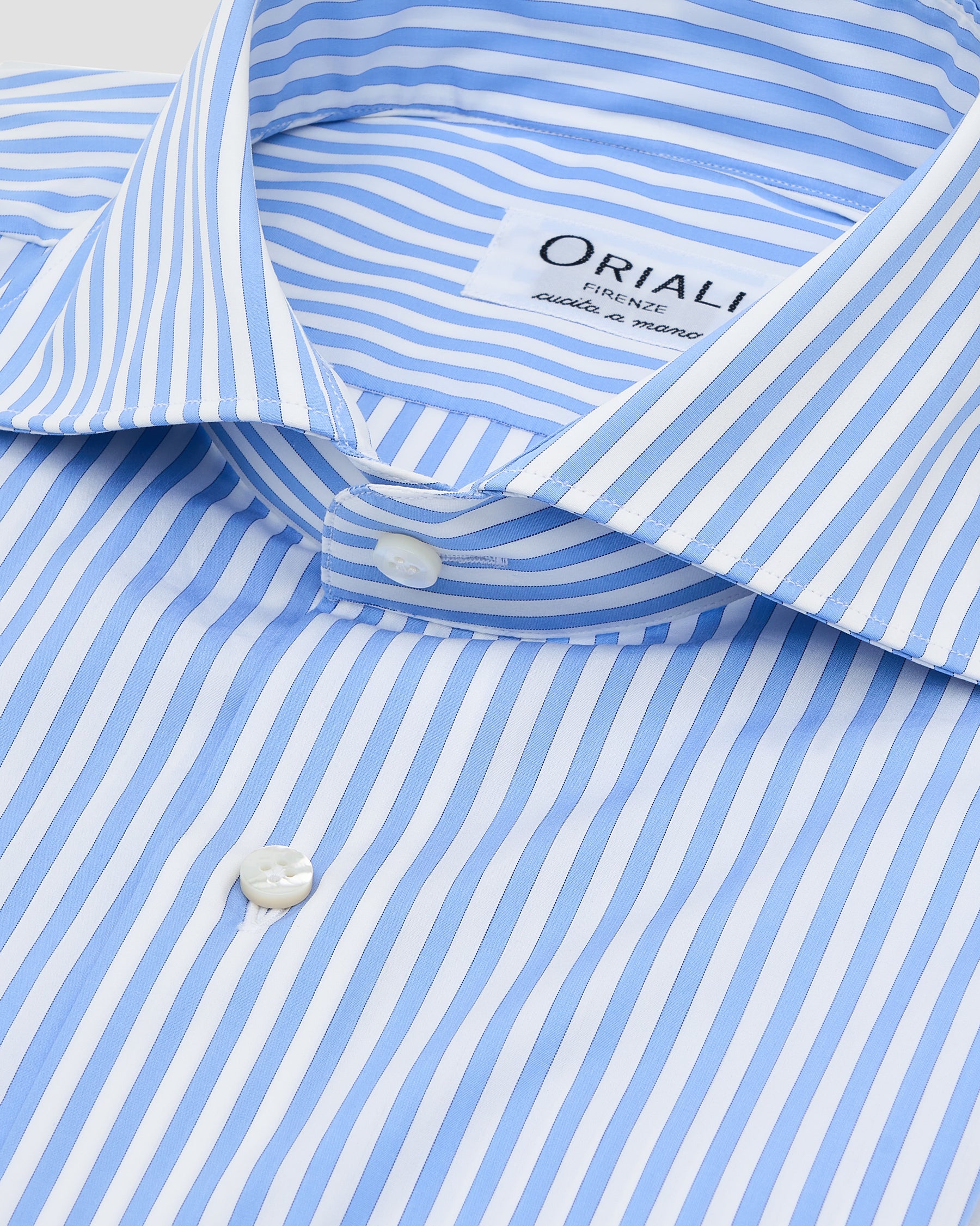 Camicia a Righe Signature Popeline