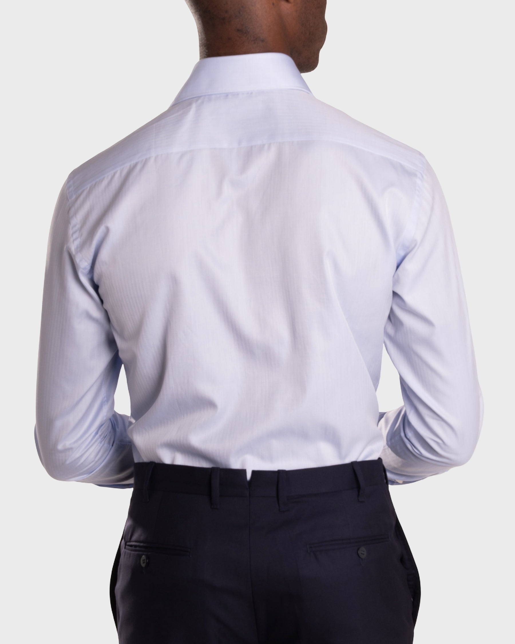 Camicia Celeste Medio Twill