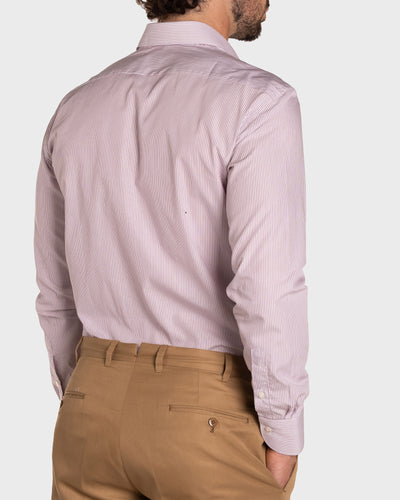 Classic Striped Poplin Shirt