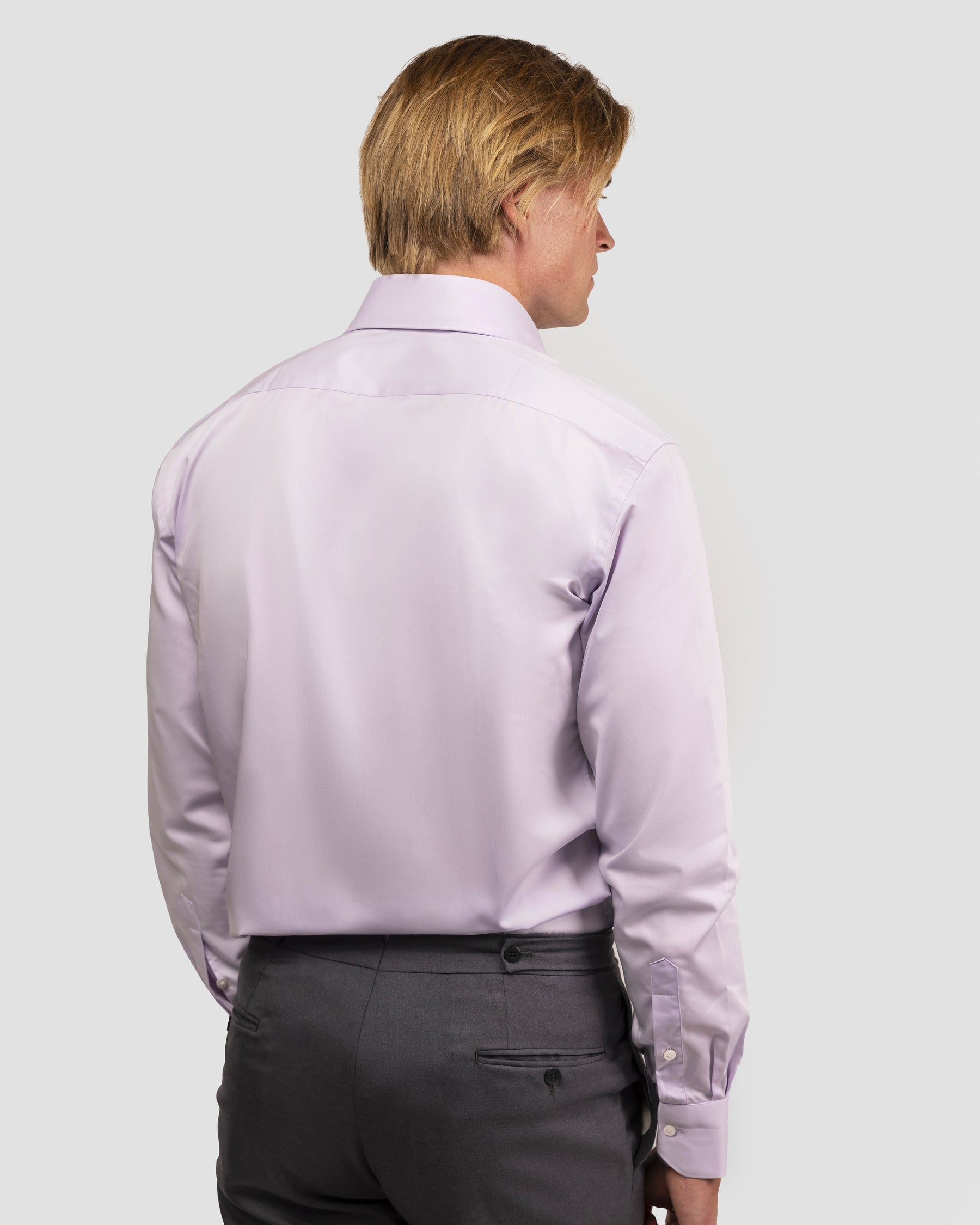 Camicia Lilla Medio Signature Piquet